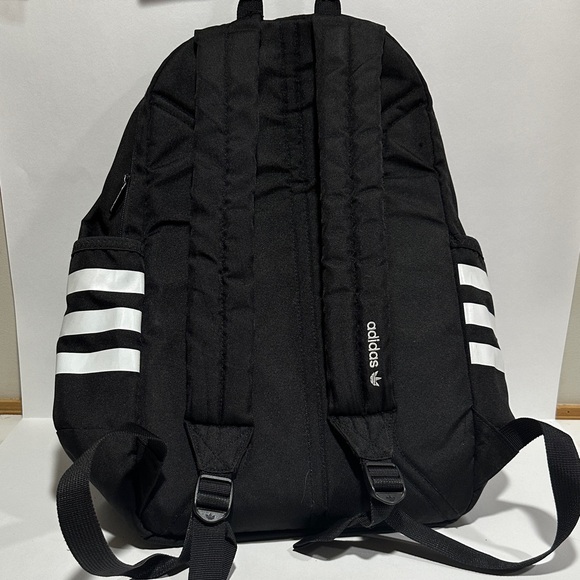 Adidas Trefoil Black and White Men's Backpack - Picture 3 of 3
